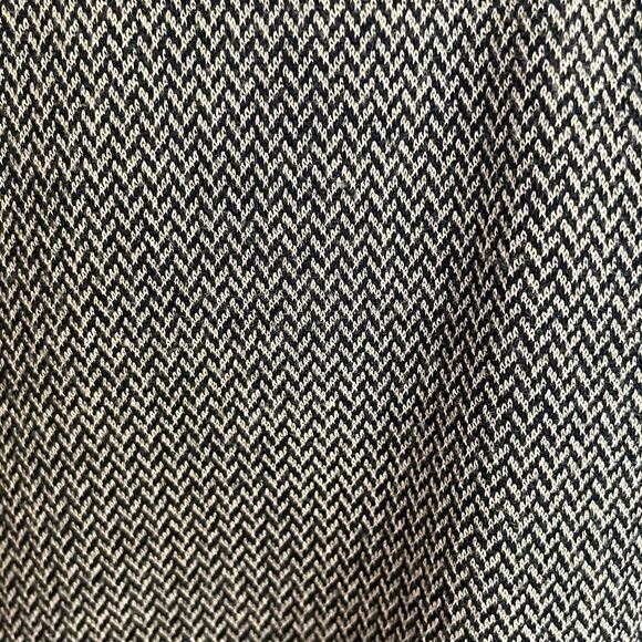 Live A Little Herringbone Swing Coat Jacket Fur Cuffs SMALL Retro 50s 60s Fall - Picture 10 of 12